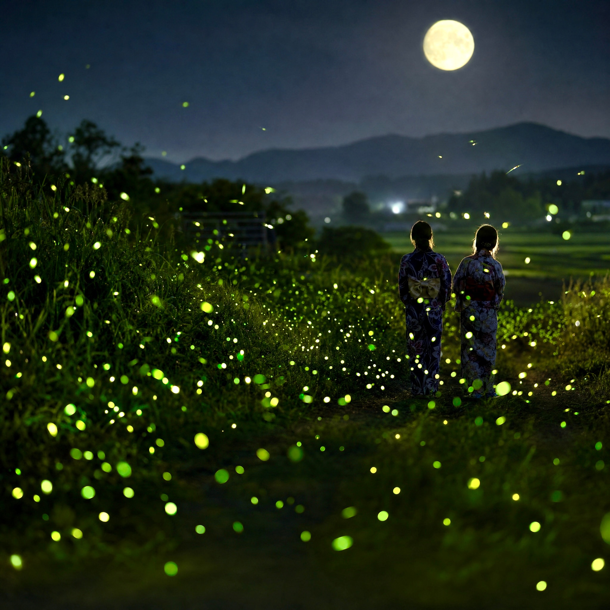あの夜の蛍は月より眩しかった