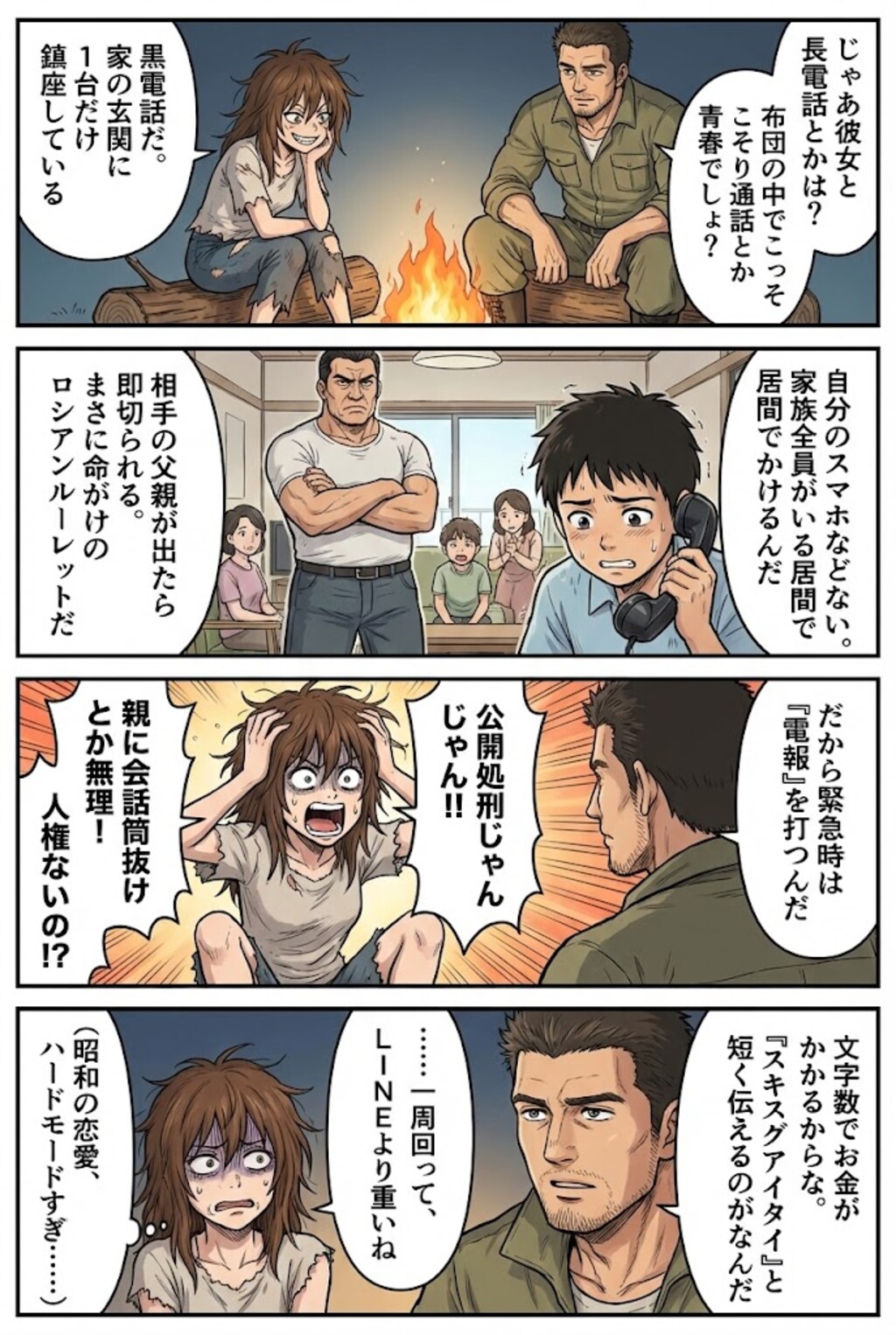 無人島でわからせられるメスガキ漫画　おまけシーン集
