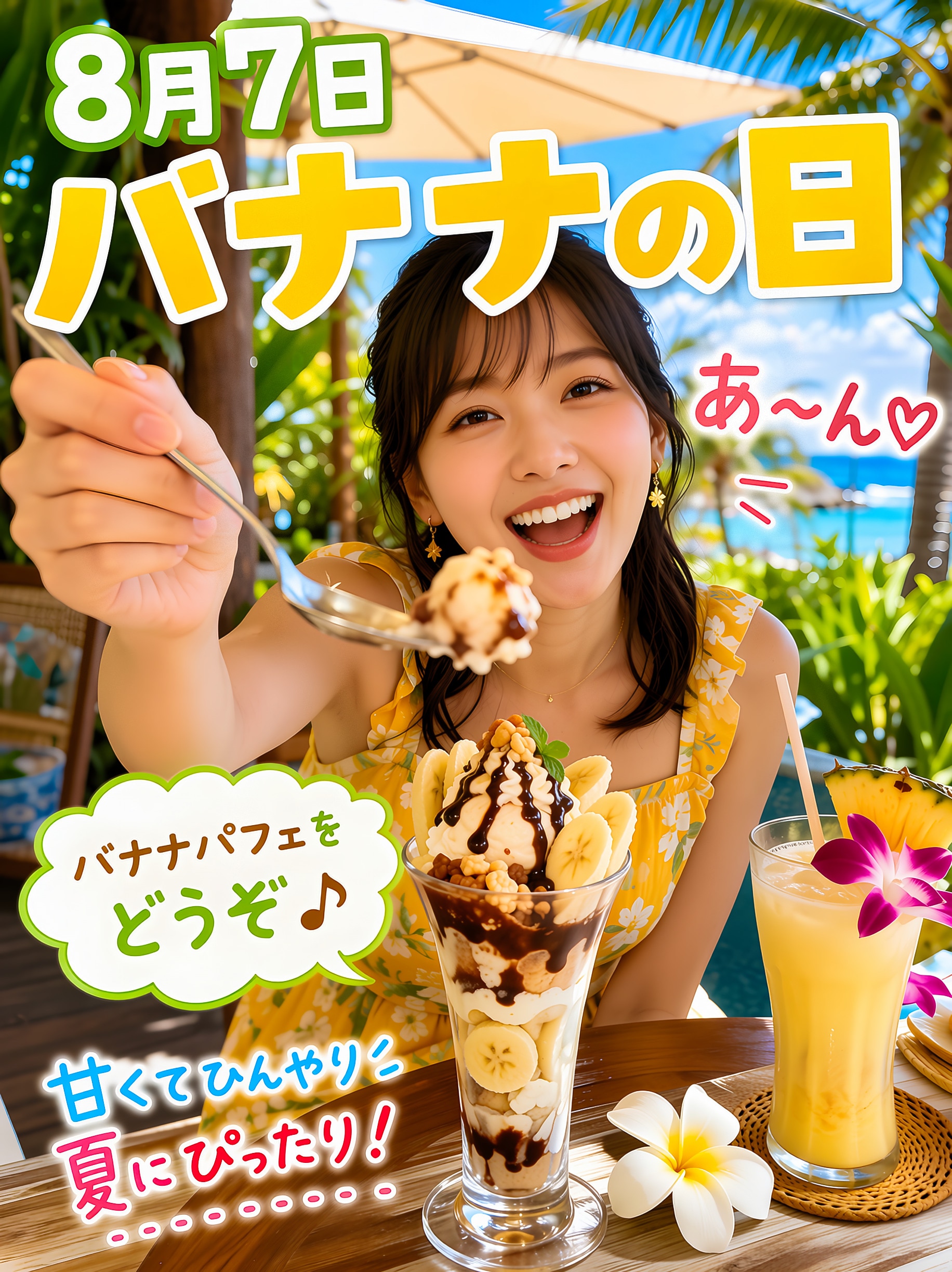 今日の１枚(8月7日)バナナの日