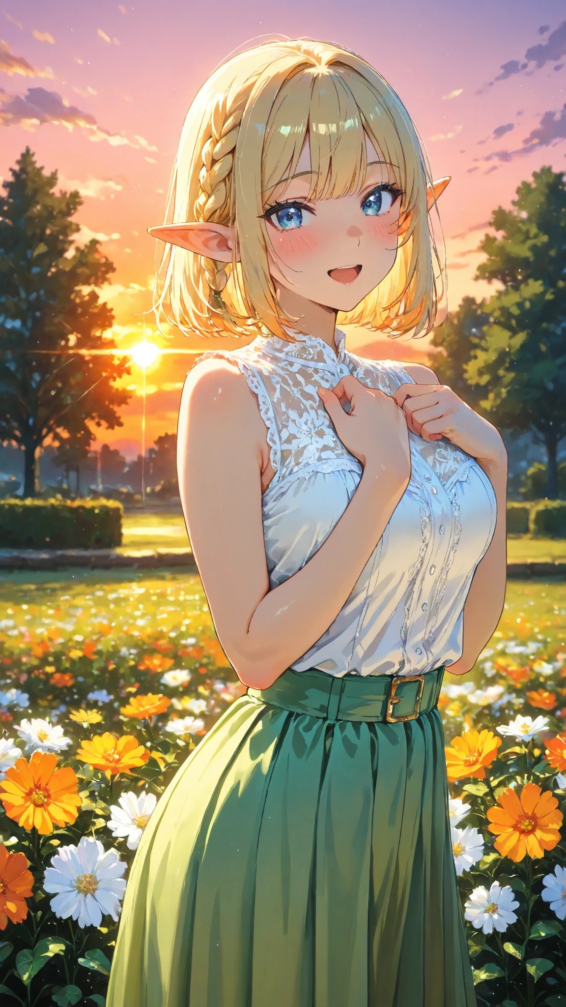 🧝‍♀️ I Love Youの日｜「愛しています♪」あっ、死んだわこれ | の人気AIイラスト・グラビア