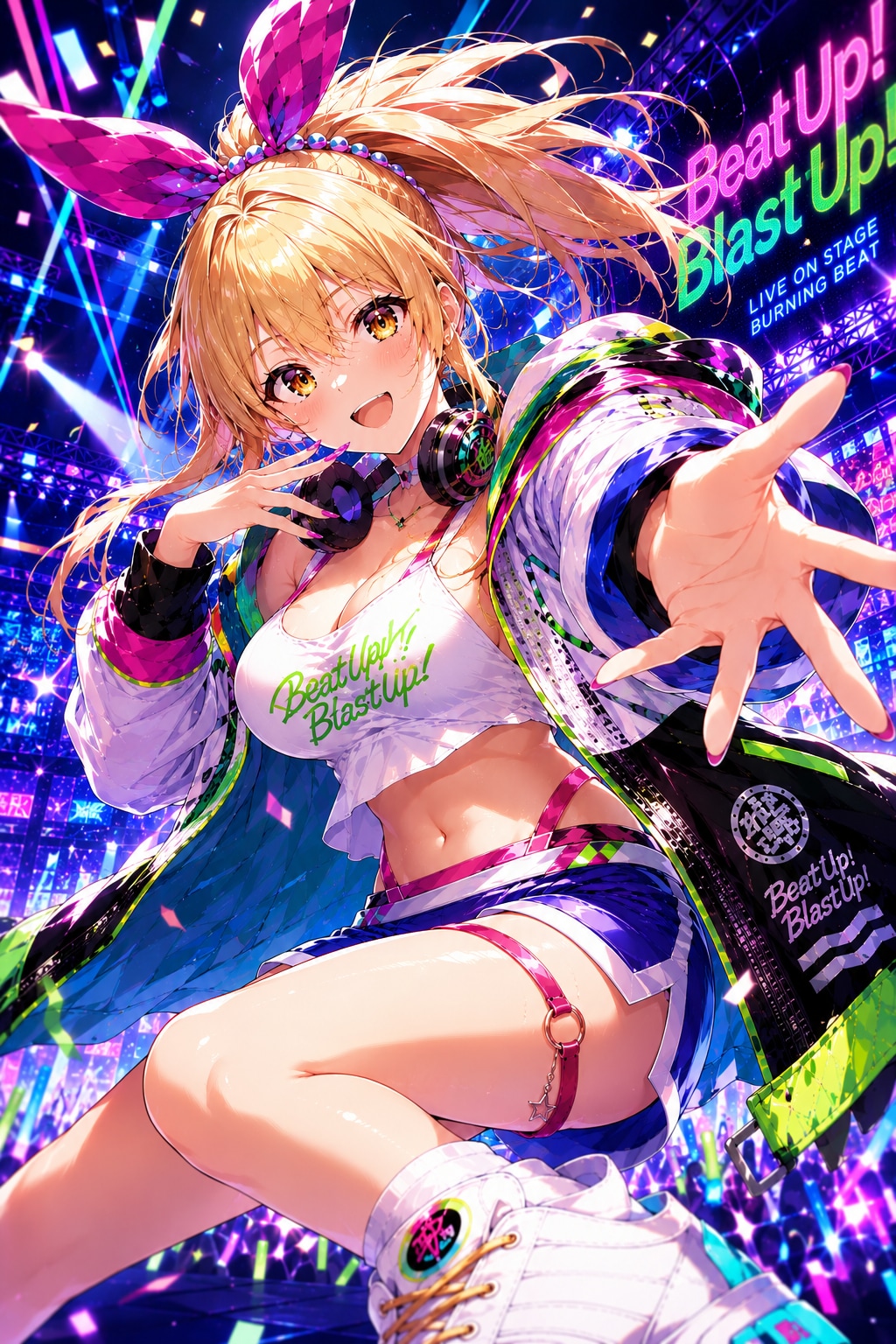 アイマリンちゃんの可愛くてかっこいい壁紙を目指してみた