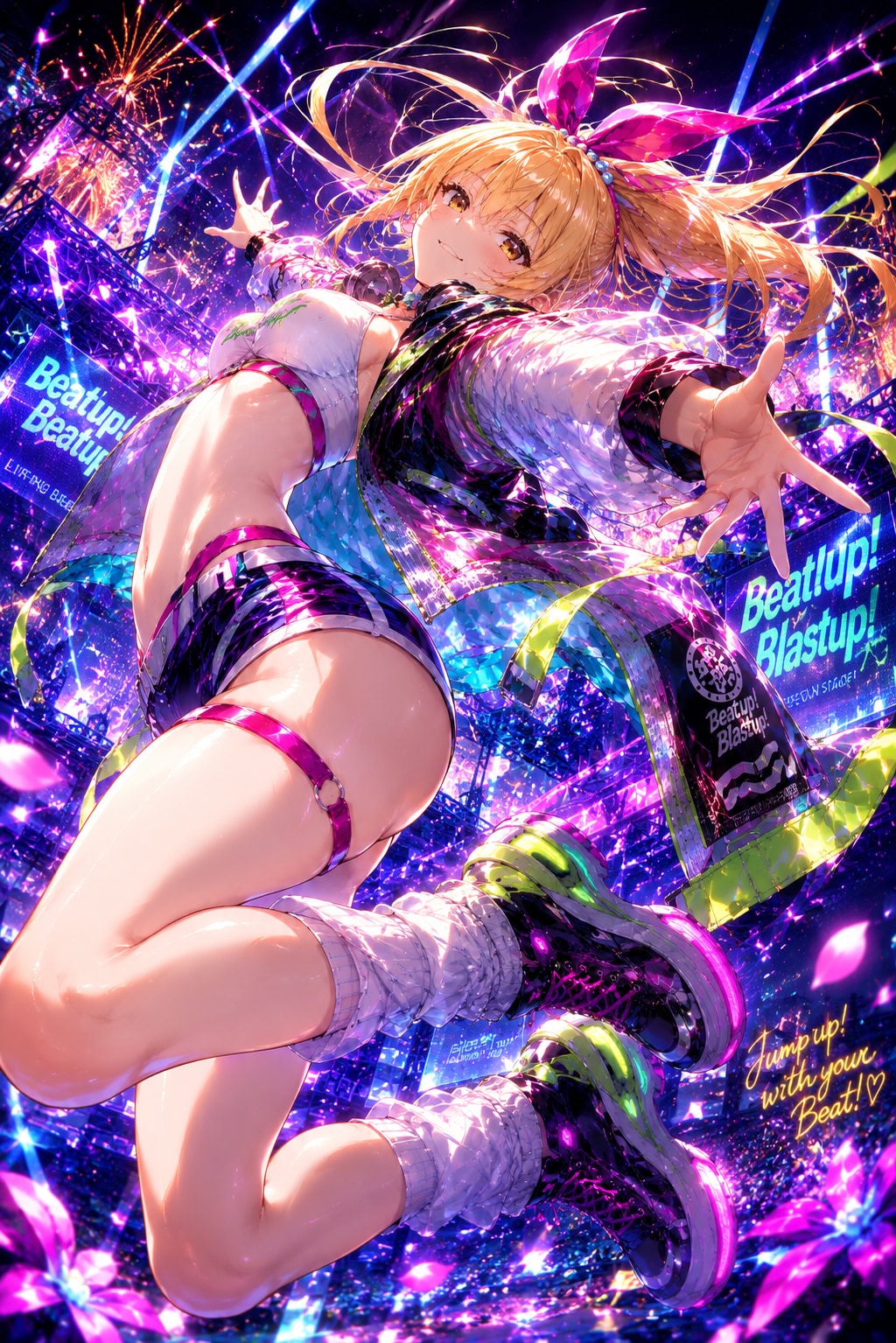 アイマリンちゃんの可愛くてかっこいい壁紙を目指してみた