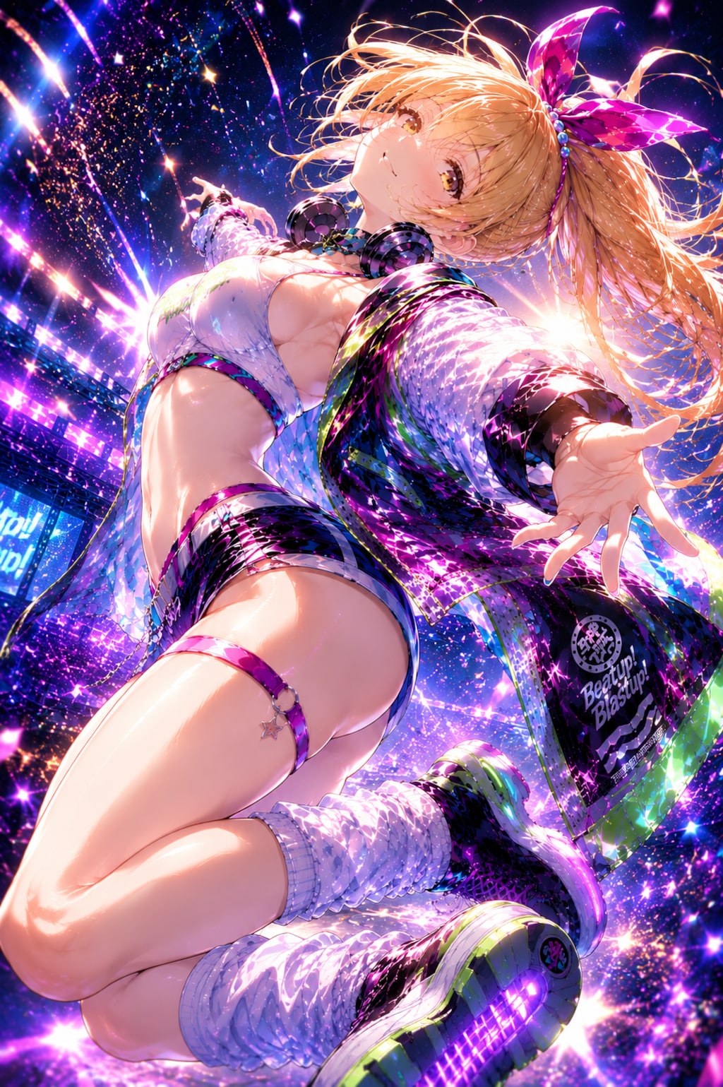 アイマリンちゃんの可愛くてかっこいい壁紙を目指してみた