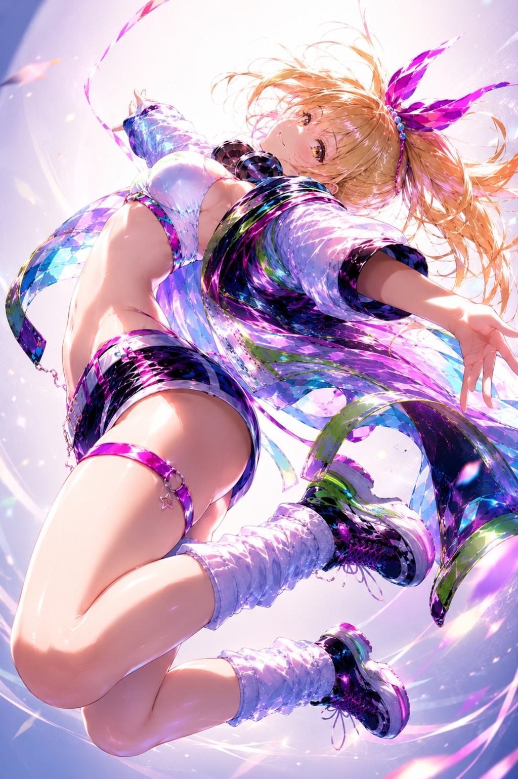 アイマリンちゃんの可愛くてかっこいい壁紙を目指してみた