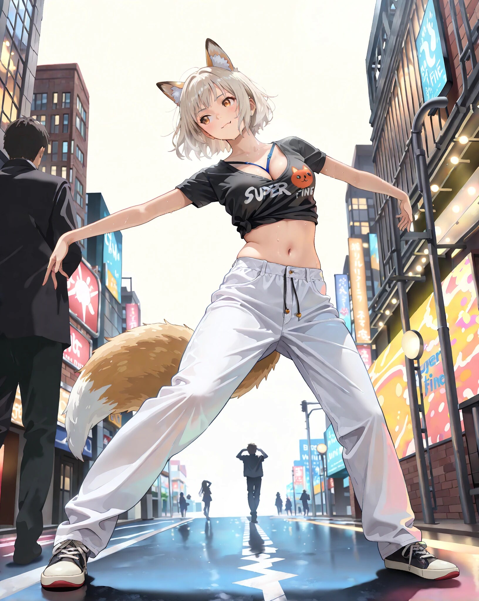 ストリートダンス！！ パート3 | の人気AIイラスト・グラビア