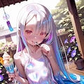 涼む大神さま 2枚目