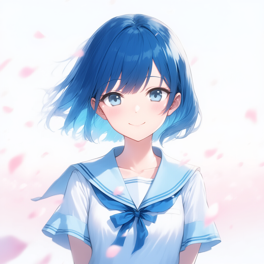 花びらを舞わせる癖