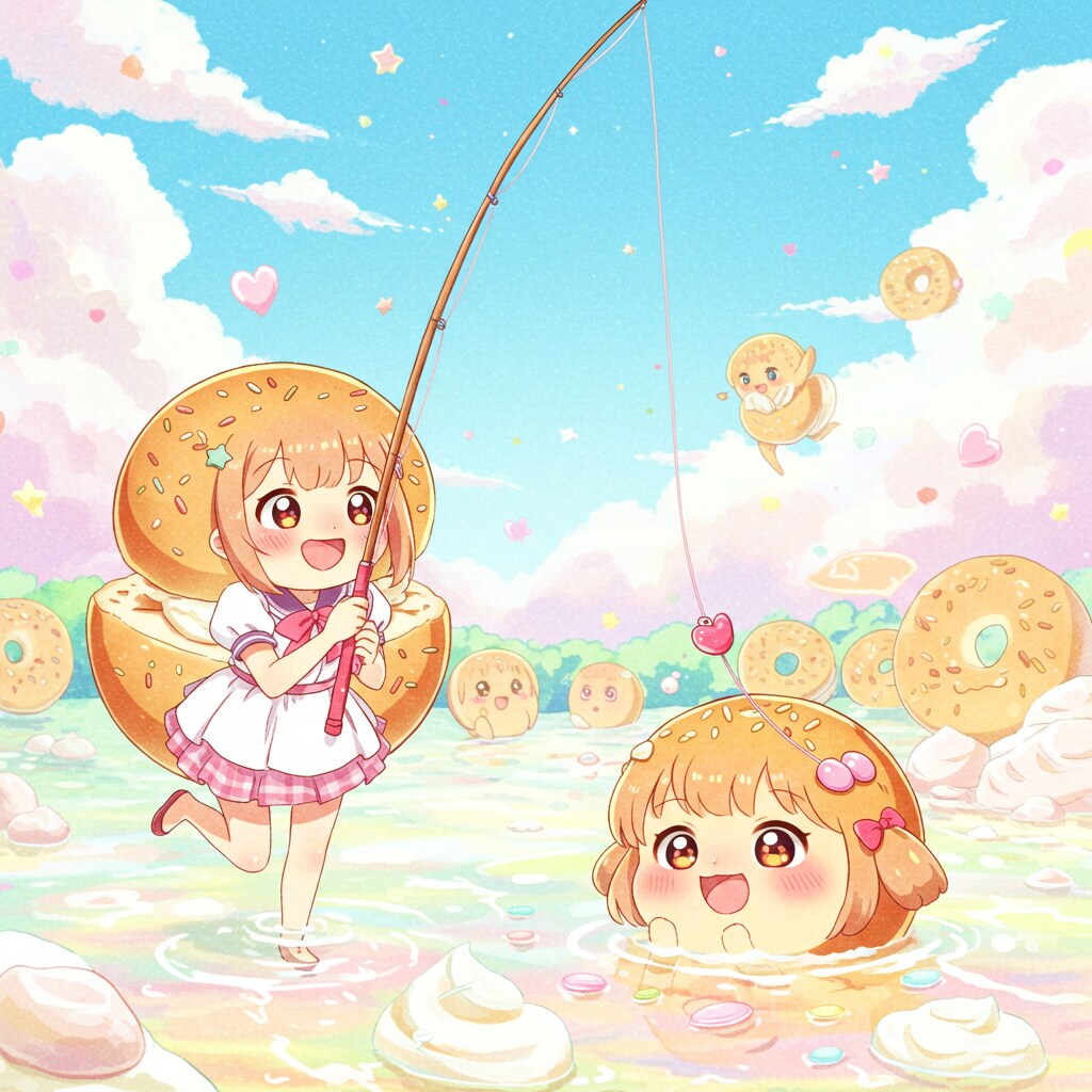 ベーグルの姿をした女の子