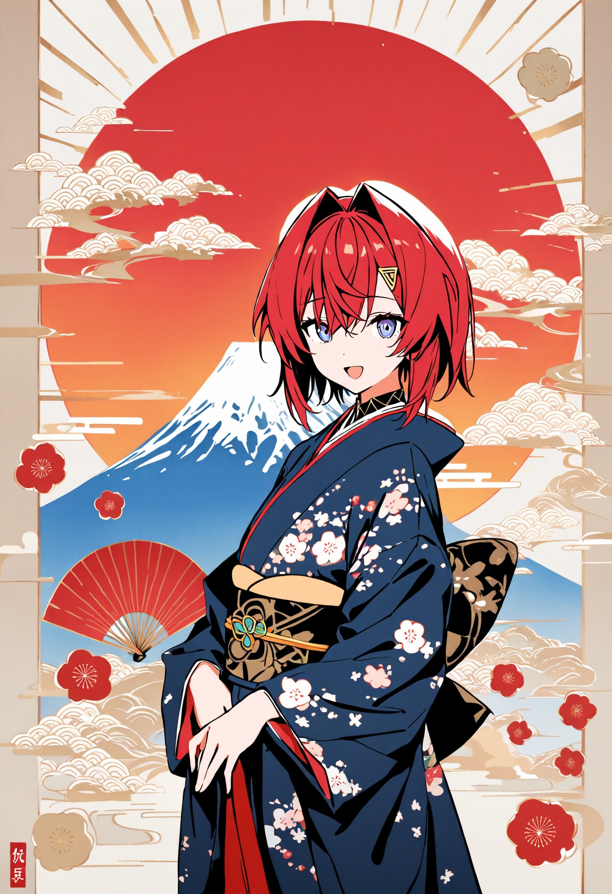 謹賀新年 - アンジュ・カトリーナ / にじさんじ | の人気AIイラスト・グラビア