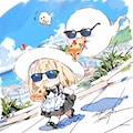 ( >ω<)✨👻グルメリゾート堪能するやでぇ！ 3枚目