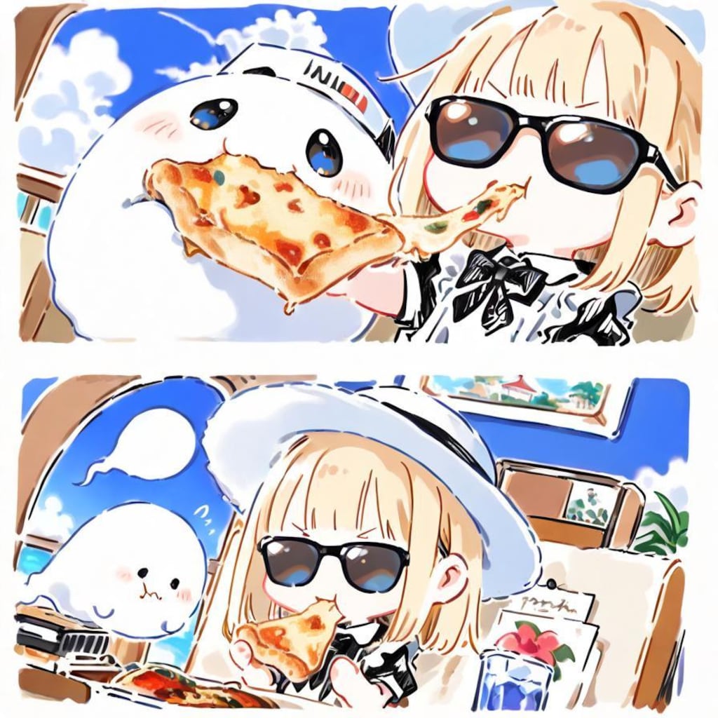 ( >ω<)✨👻グルメリゾート堪能するやでぇ！