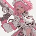 PiNK cyber nurse sci-fi mode 2枚目