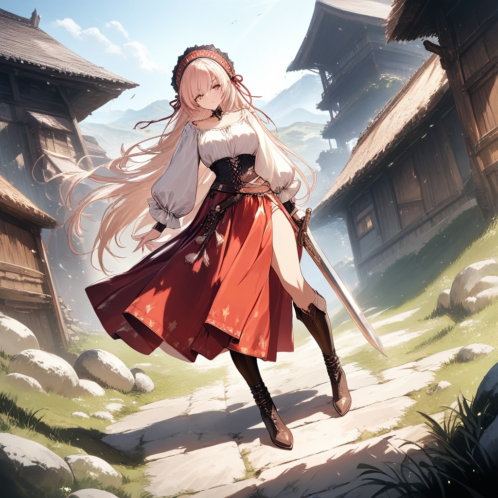 村娘の決意 | の人気AIイラスト・グラビア