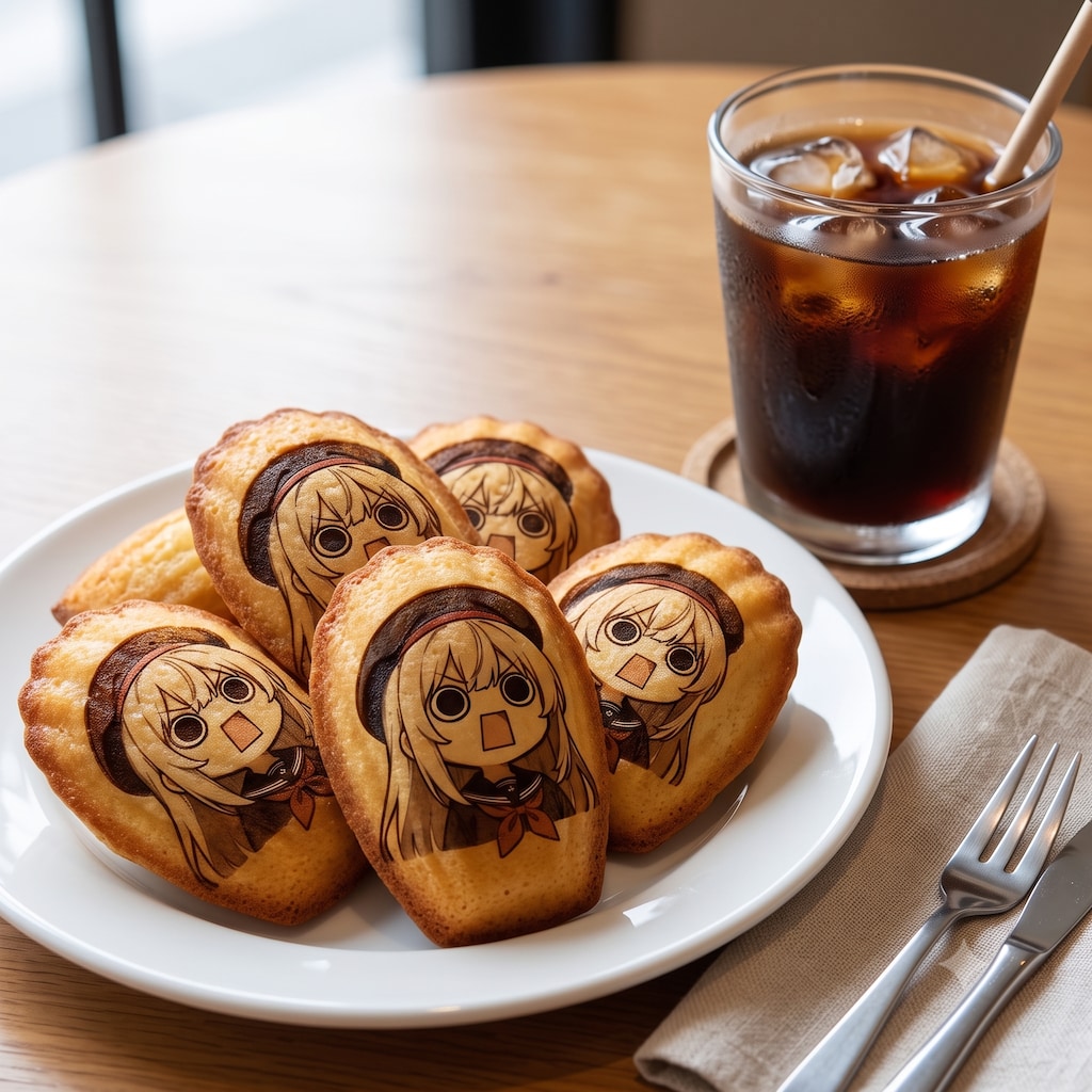 デザートのえらいこっちゃマドレーヌ