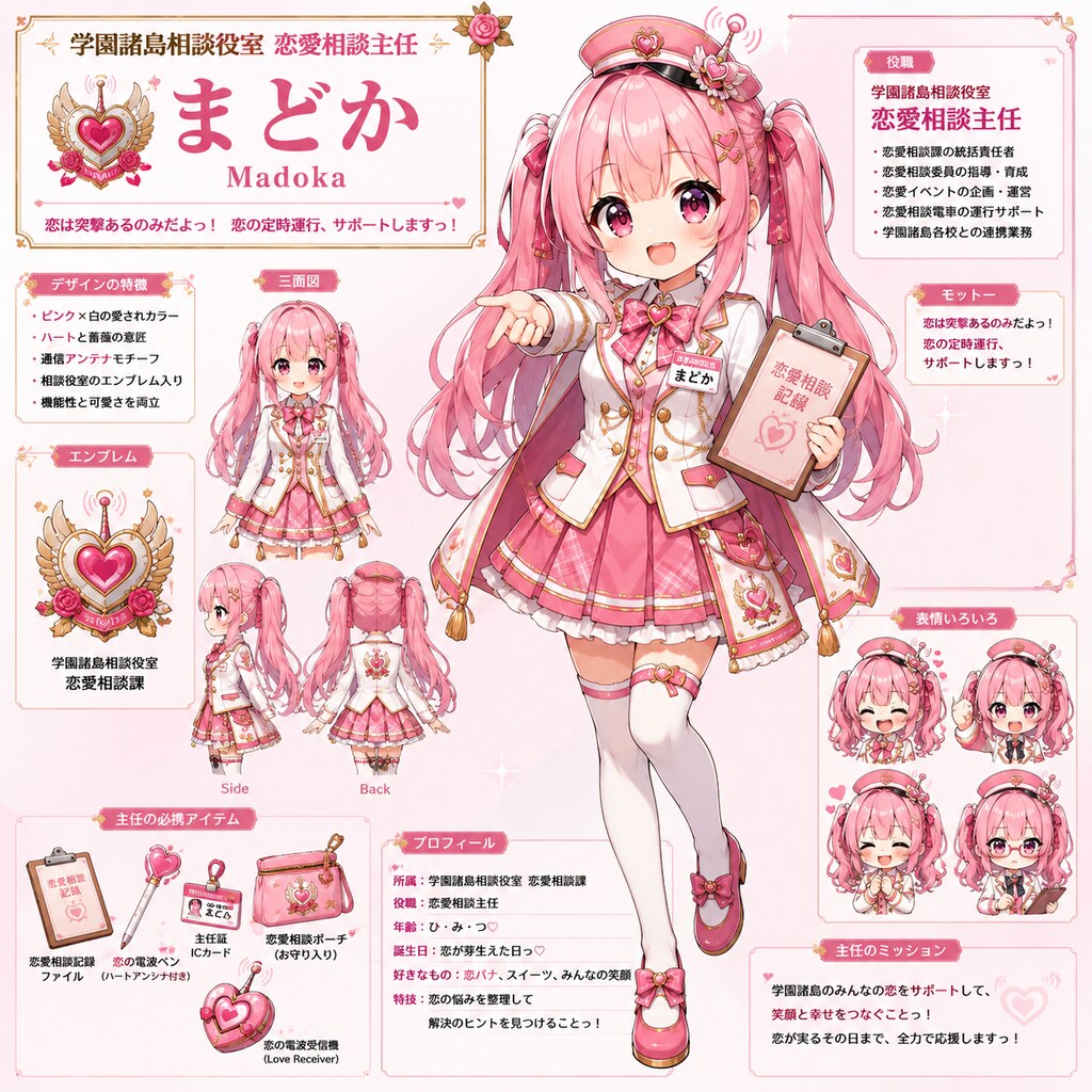 相談役室恋愛相談主任 まどか