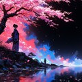 夜桜 3 4枚目