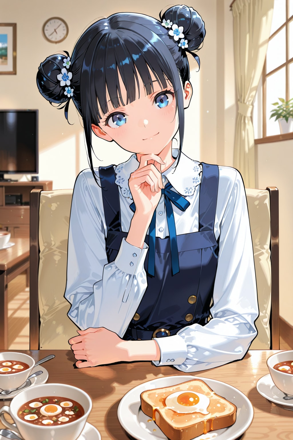 おだんごちゃん🍡✨と朝ごはん🍚✨　2/26