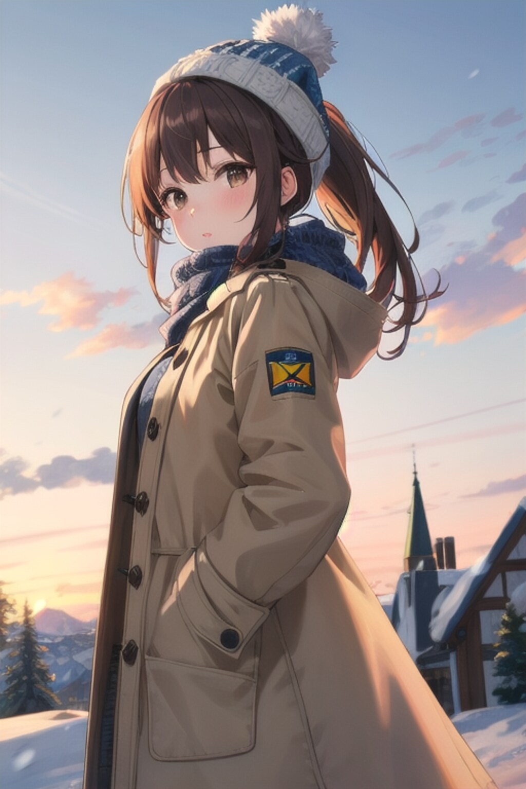 朝は寒いねえ〜