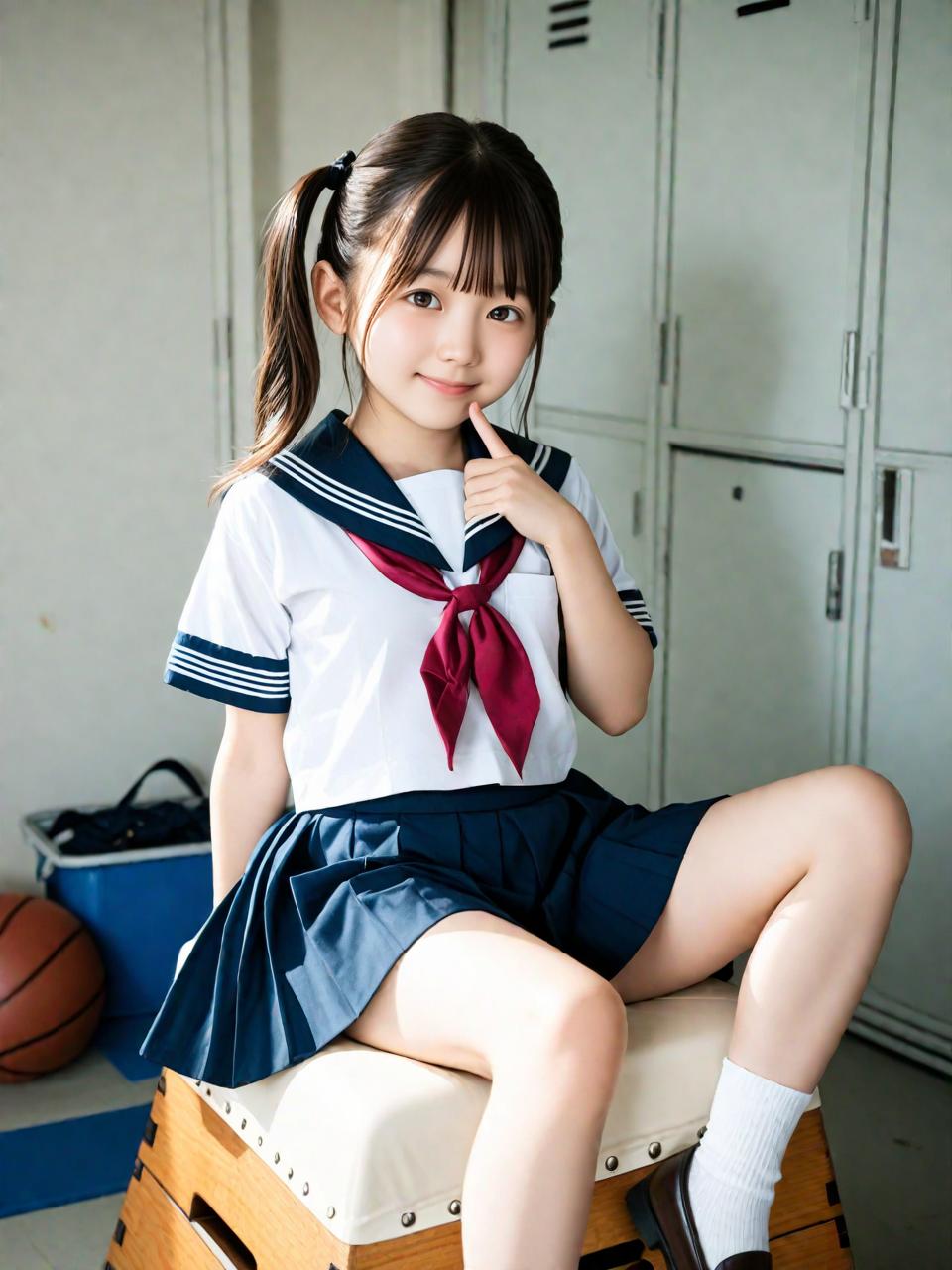 つるぺたセーラー服
