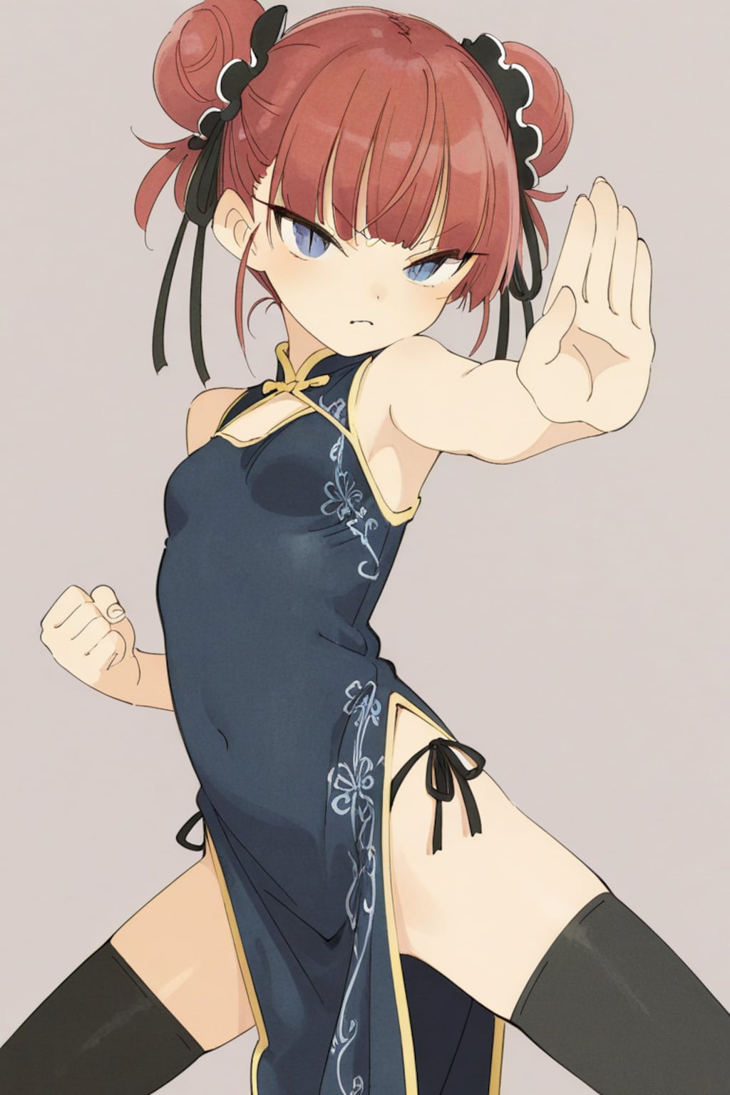 赤毛猫目ちゃん（チャイナ服）