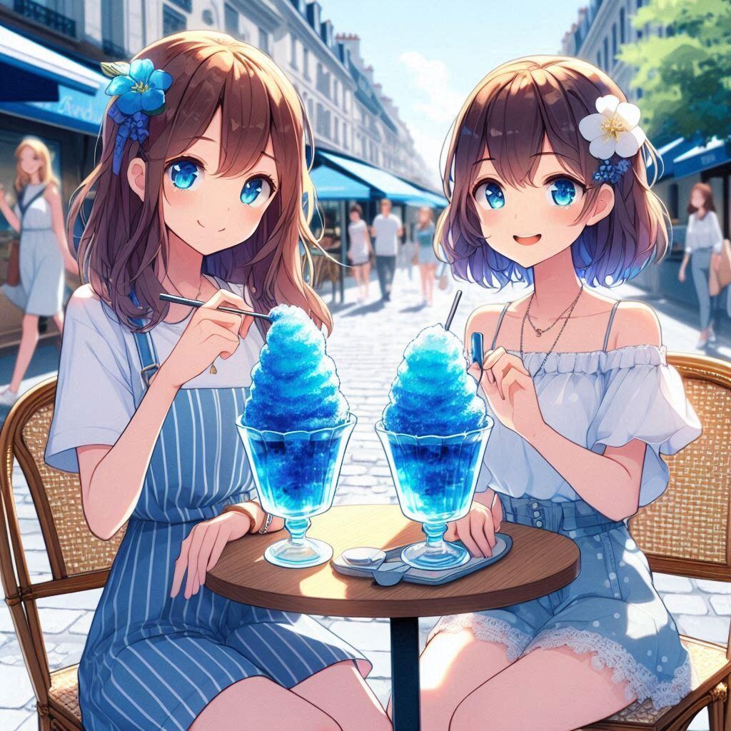 海外でも、かき氷