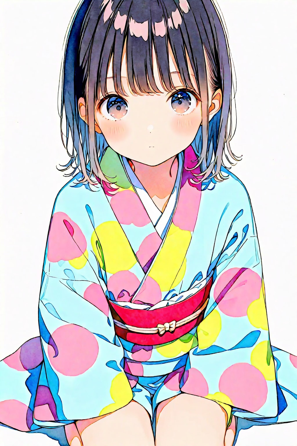 着物の少女(PRISM) | の人気AIイラスト・グラビア