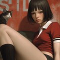 Cat and Girl 4枚目
