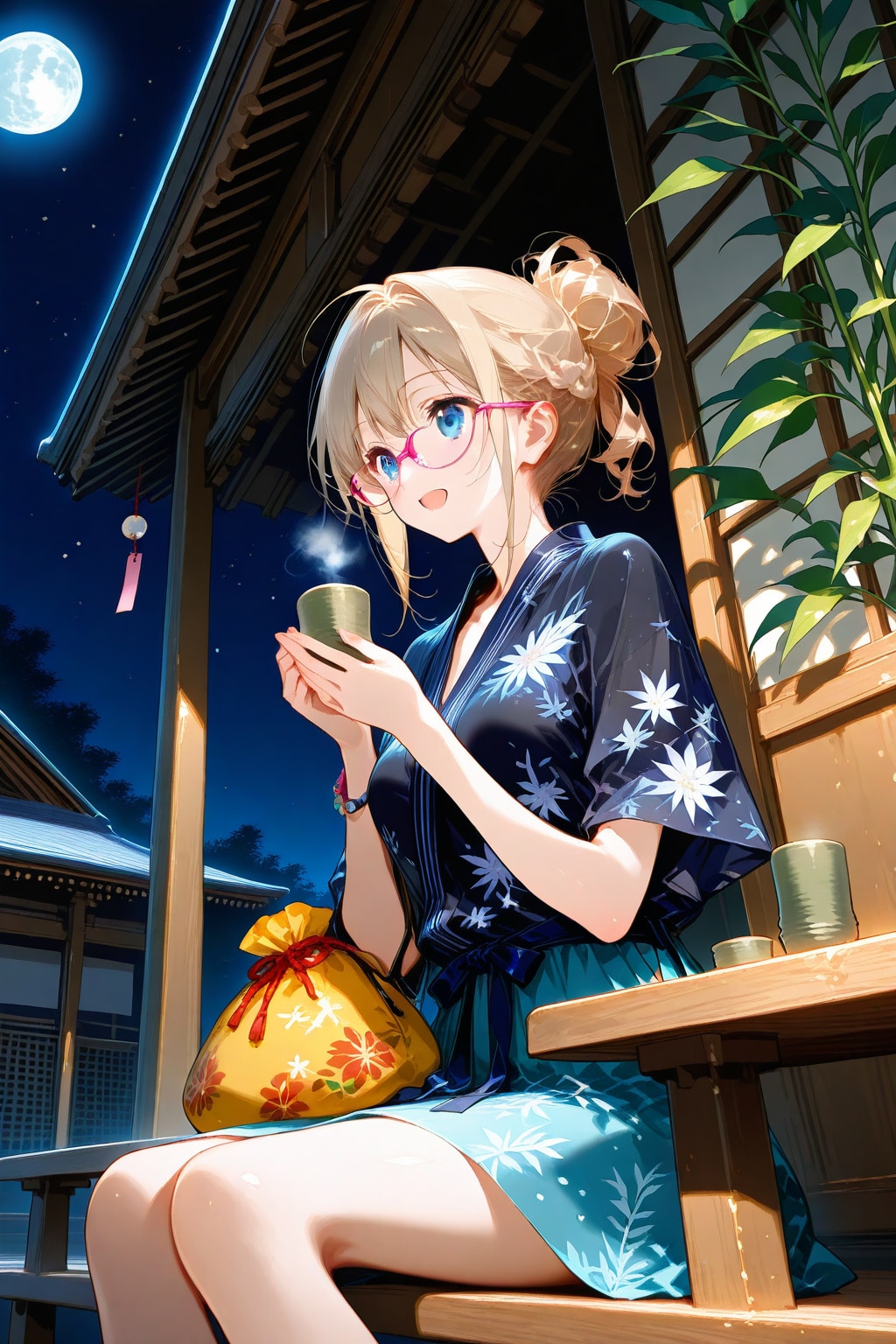 お茶がうまい(七夕)