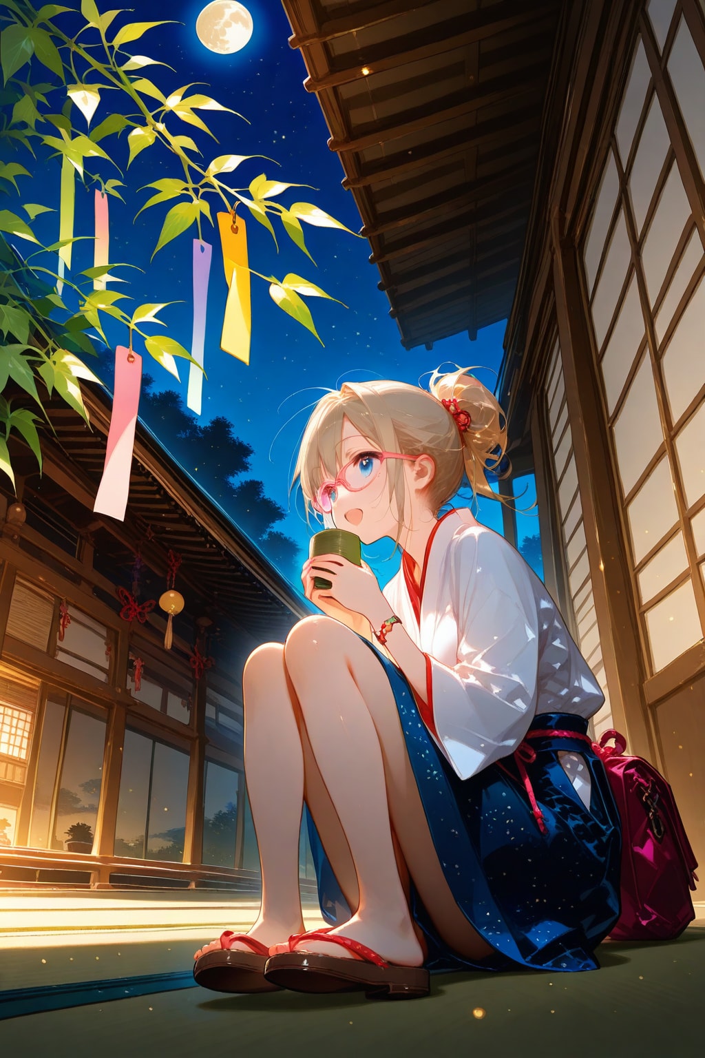 お茶がうまい(七夕)