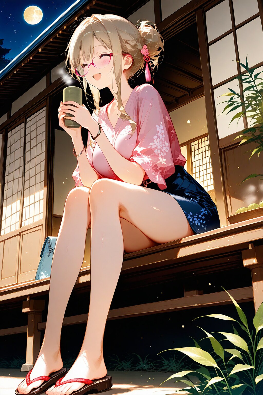 お茶がうまい(七夕) | の人気AIイラスト・グラビア