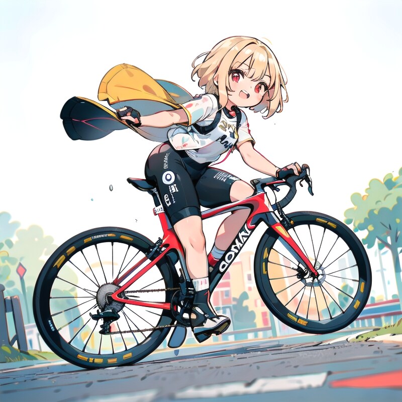 自転車女子 ライディングフォーム