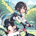 自転車女子 ライディングフォーム 8枚目