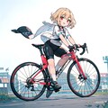 自転車女子 ライディングフォーム 2枚目