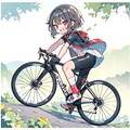 自転車女子 ライディングフォーム 3枚目