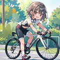 自転車女子 ライディングフォーム 5枚目