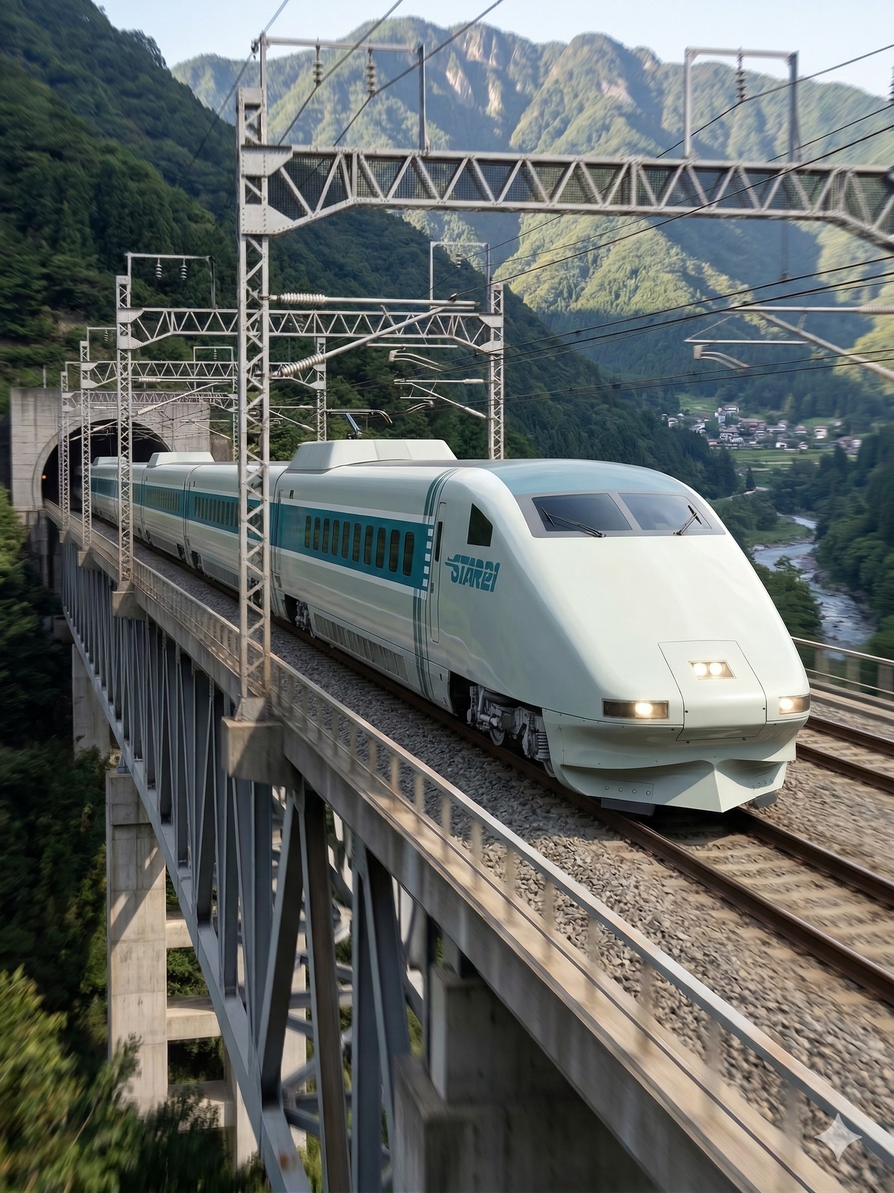 寒冷地に対応した技術の進化に寄与した新幹線 | の人気AIイラスト・グラビア