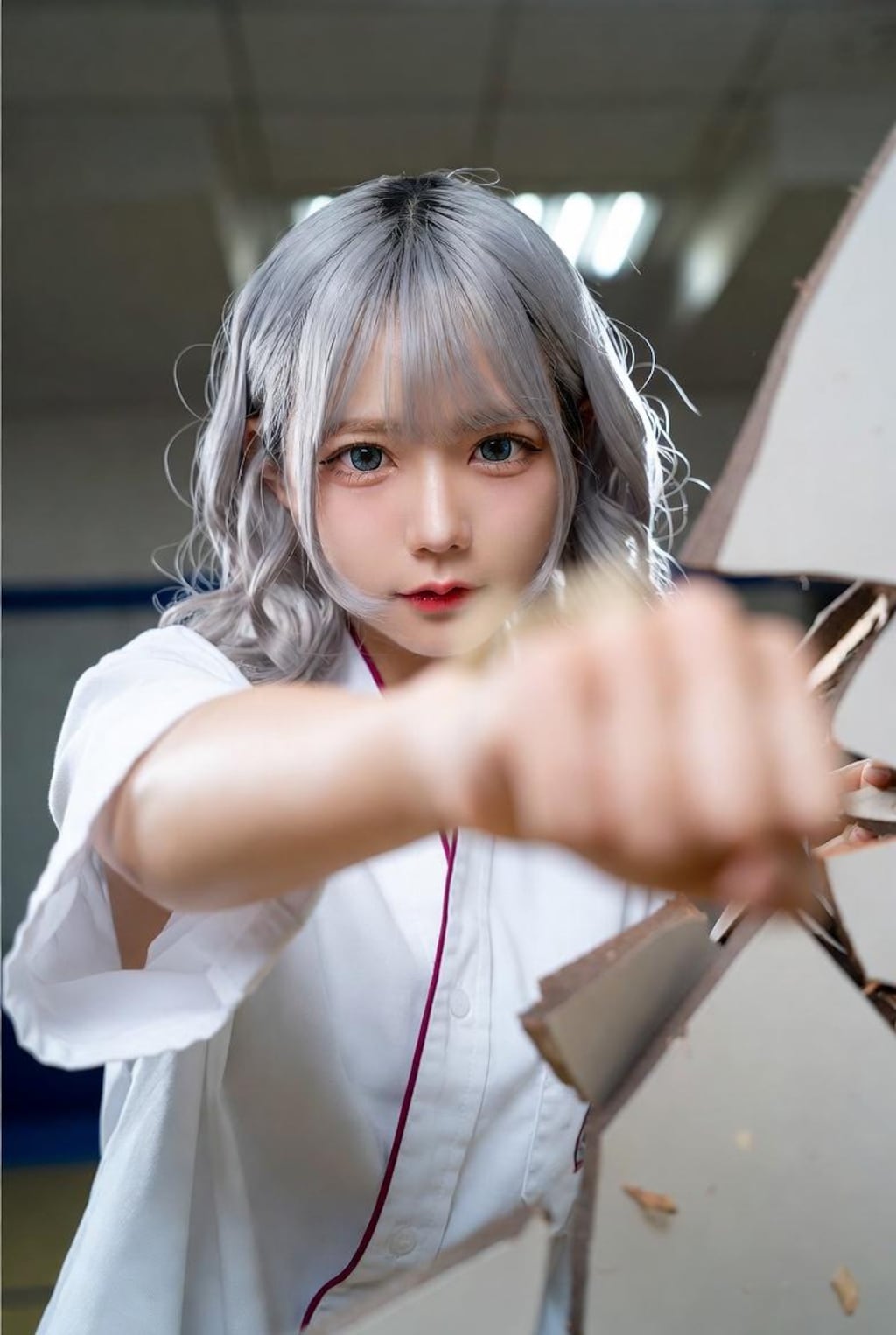 感謝の正拳突き