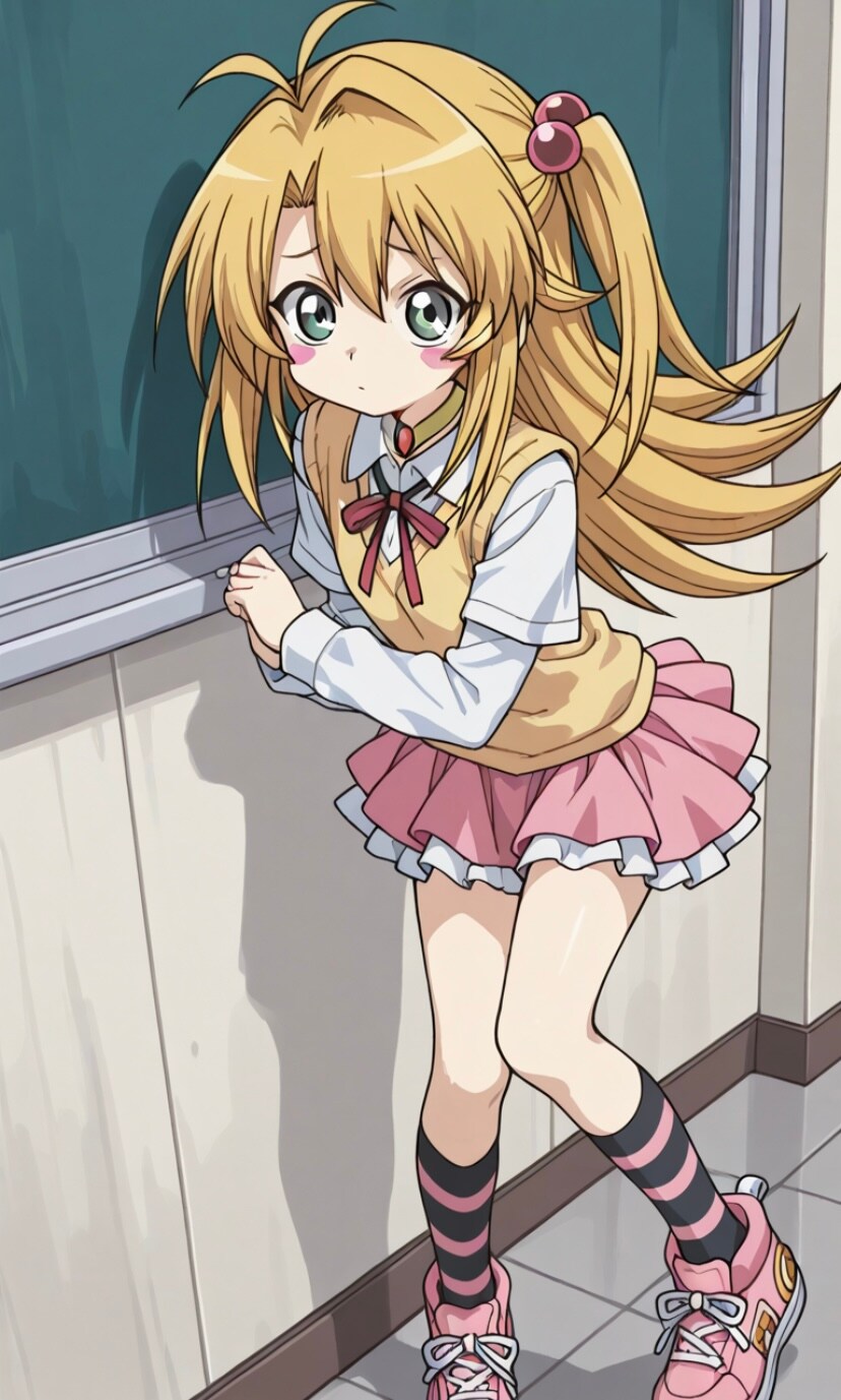 ピンクのスカート2☆