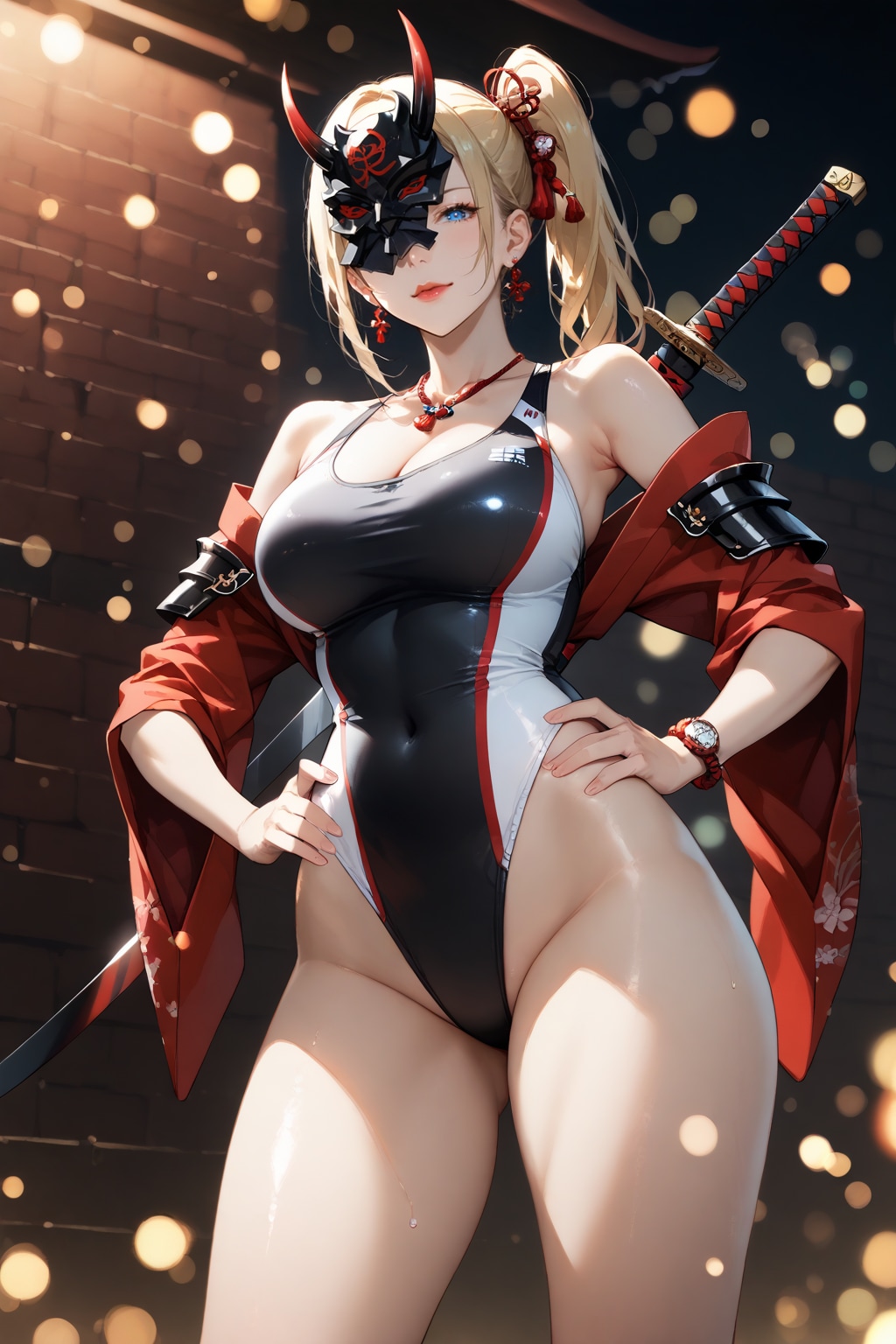 競泳水着・軽和風アーマー_ver.1