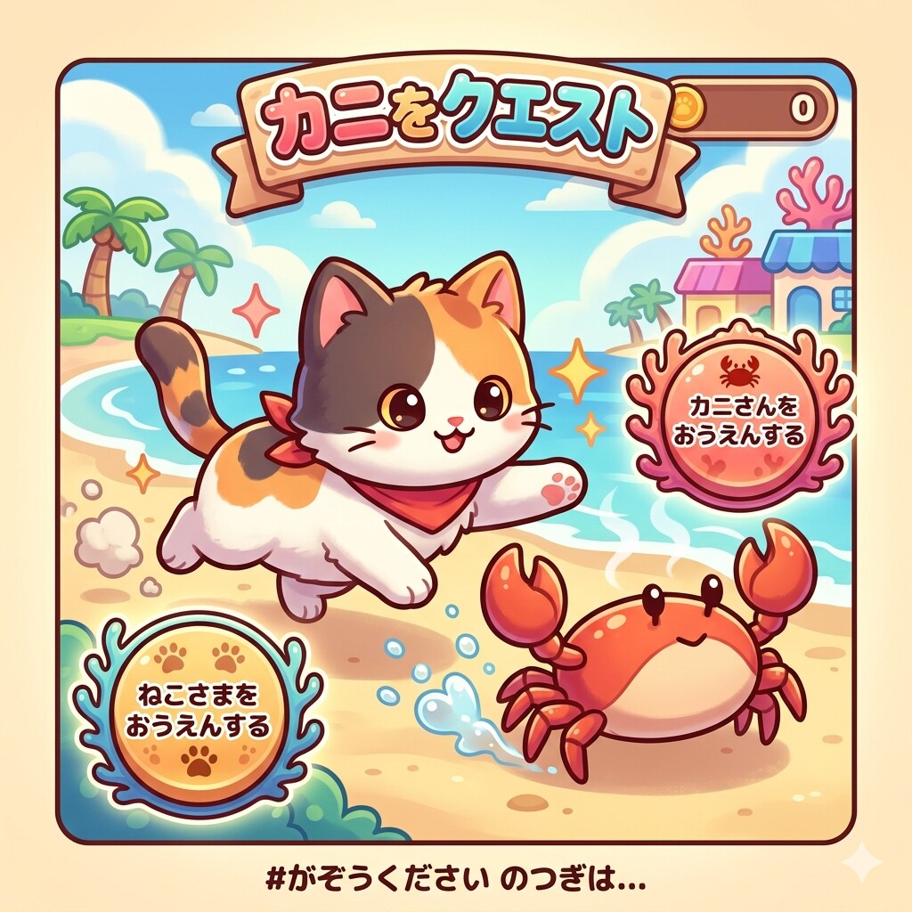 [がぞうください]どっちをおうえんする？