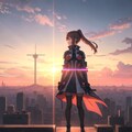 近未来都市 2枚目