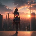 近未来都市 3枚目