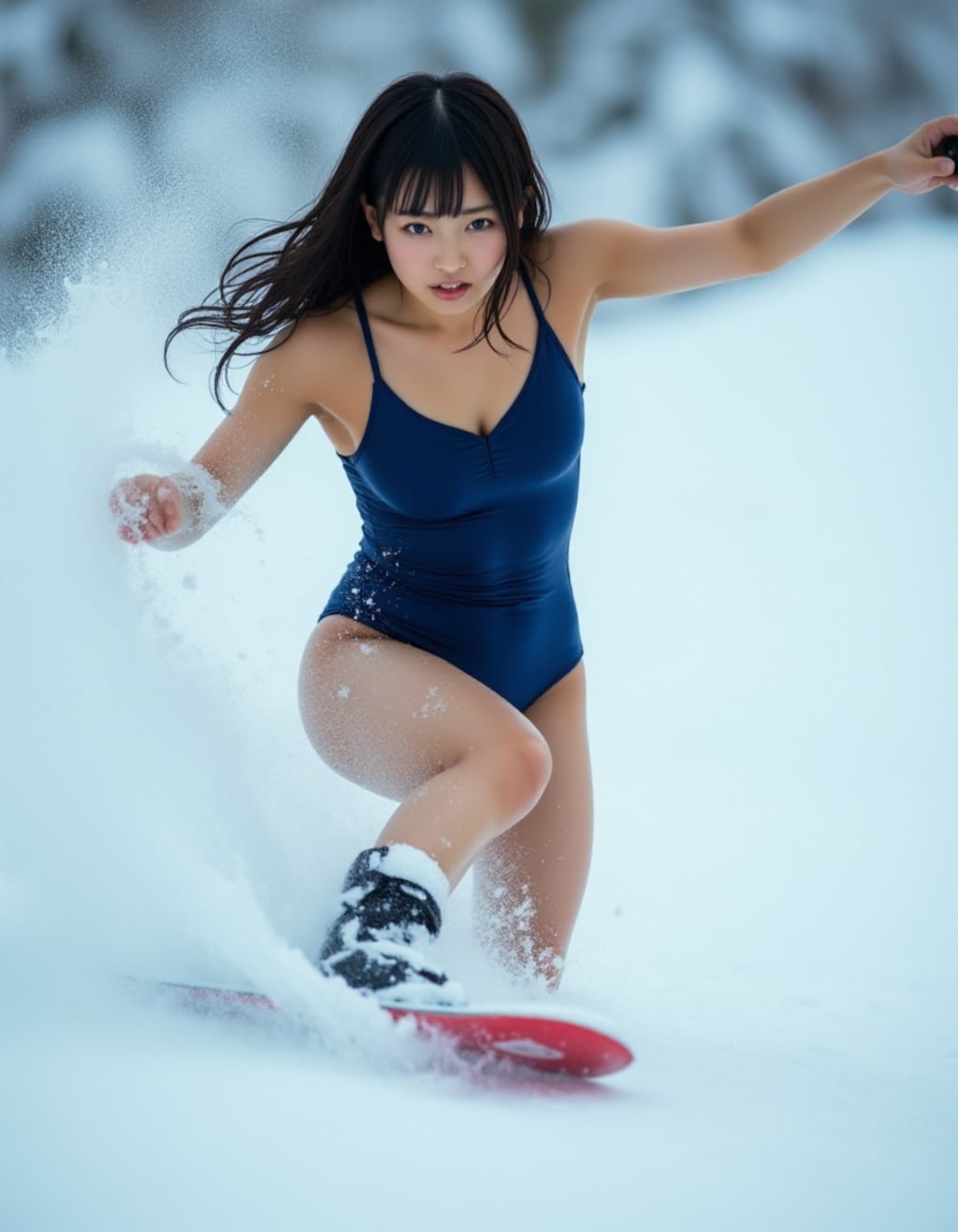 スクミズスノボ