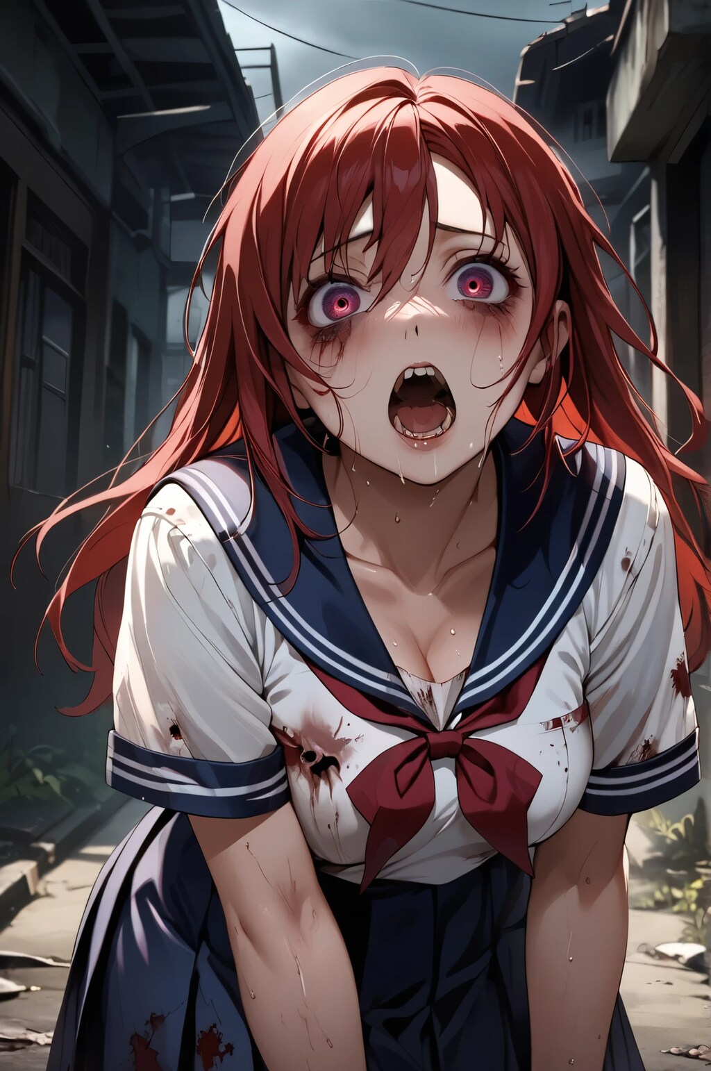成れの果ての姿…