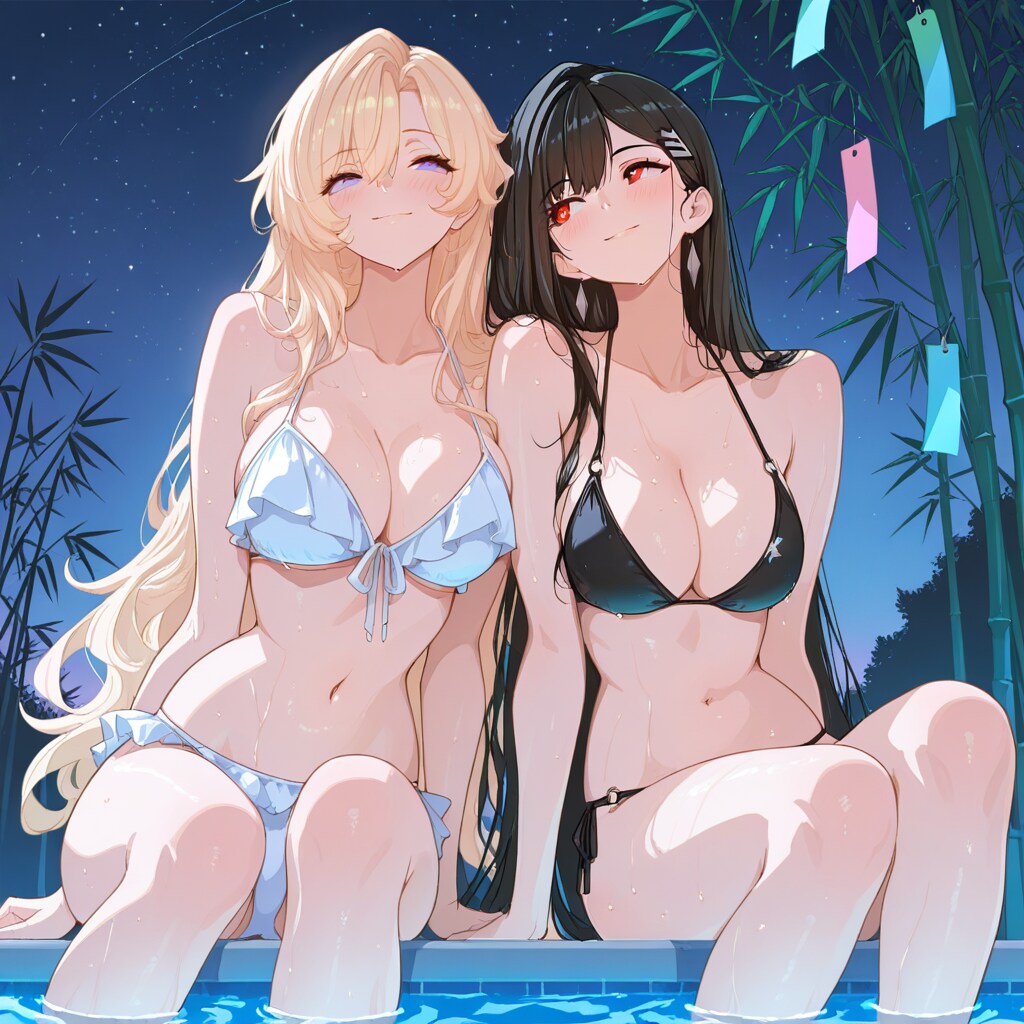七夕ちちぷいコンビ！
