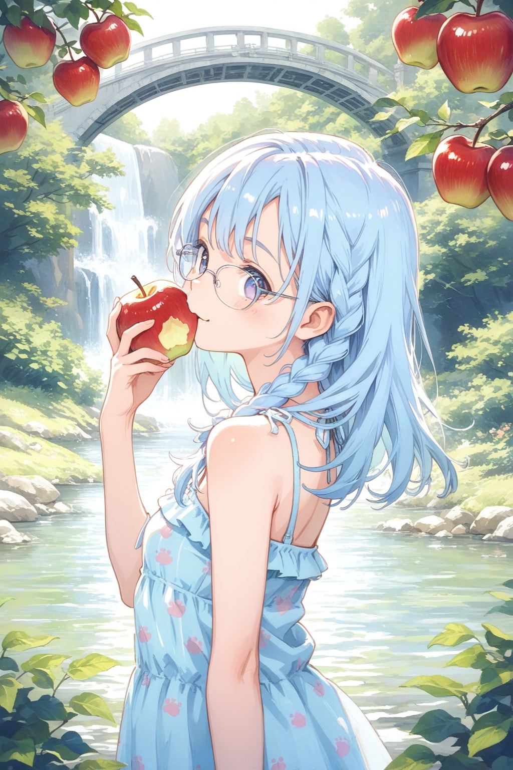 青髪ちゃん