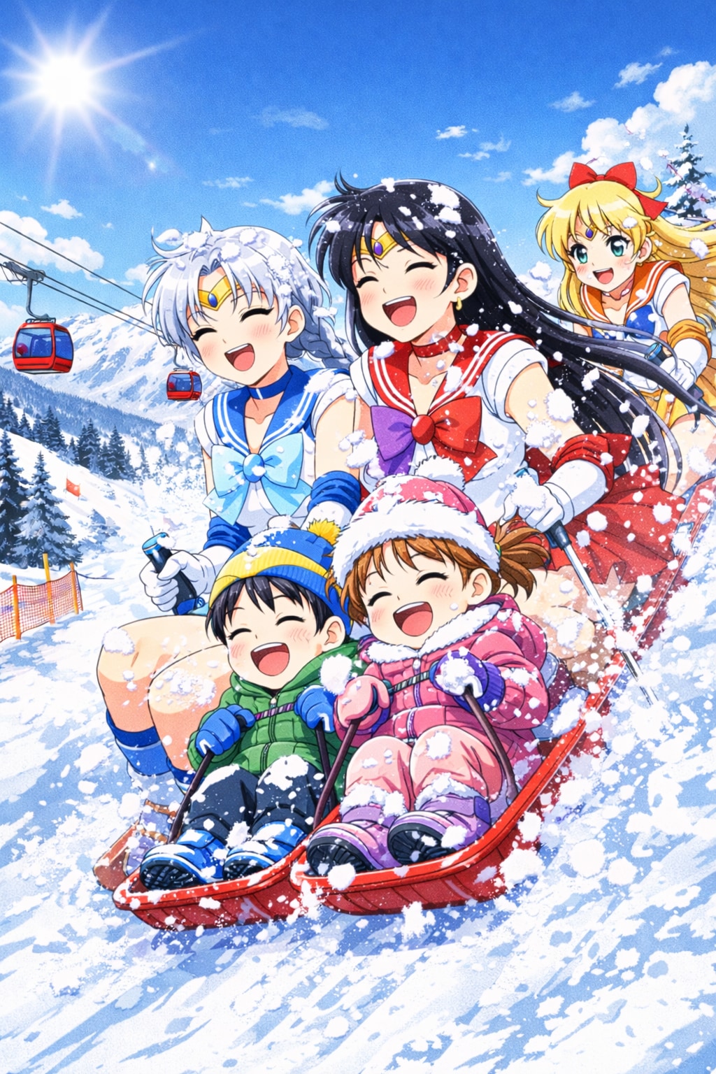 美少女戦士セーラーアイス2期第四話2 | の人気AIイラスト・グラビア