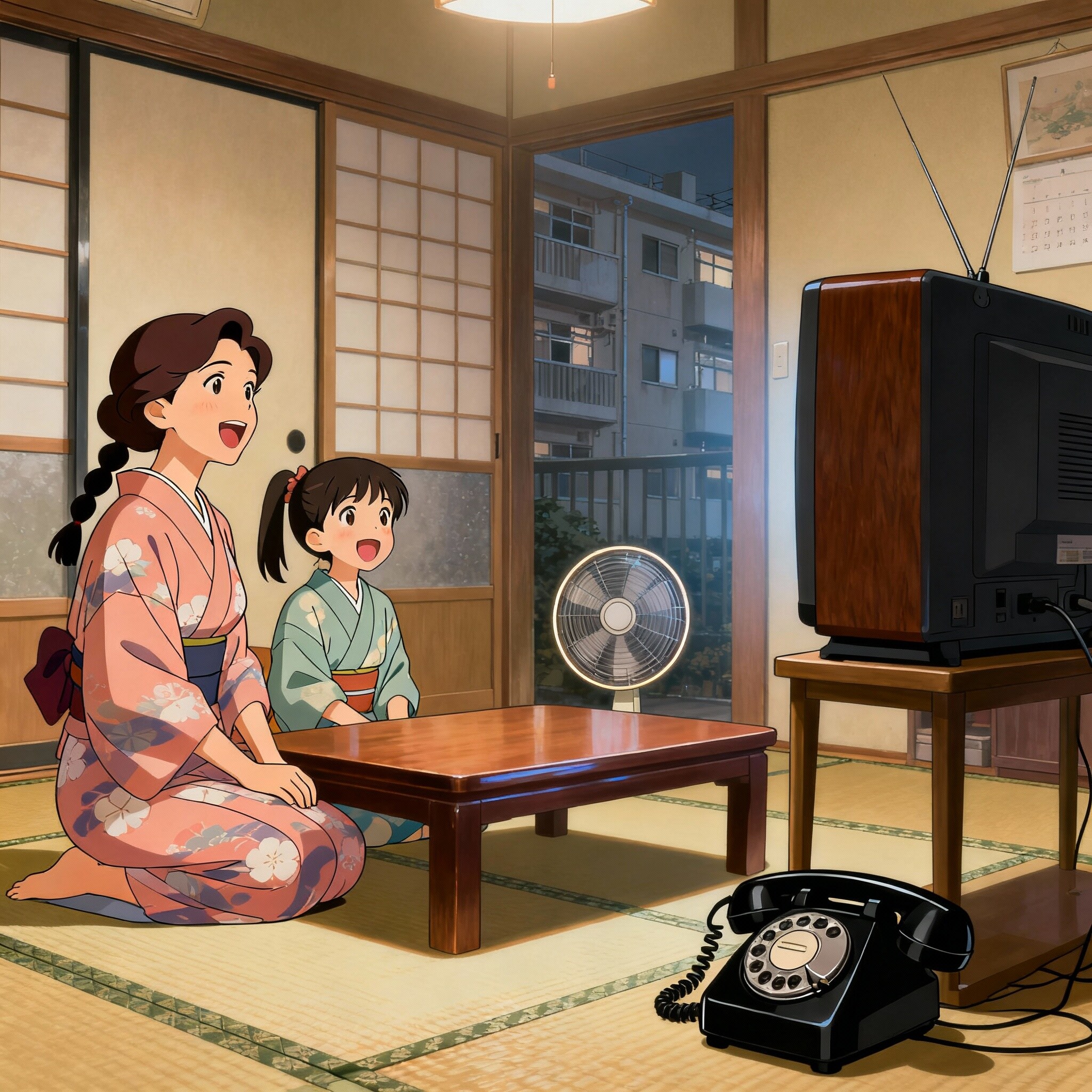 昭和の家庭 | の人気AIイラスト・グラビア