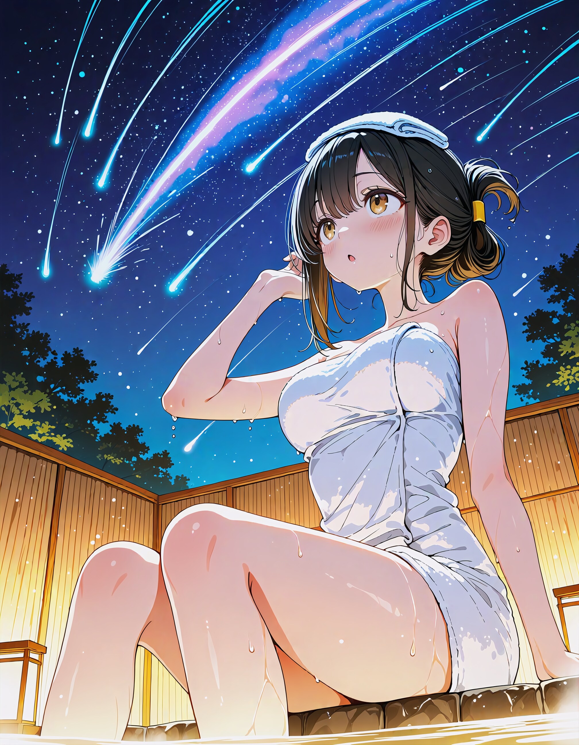 あ、願い事… えっと… えっと～…