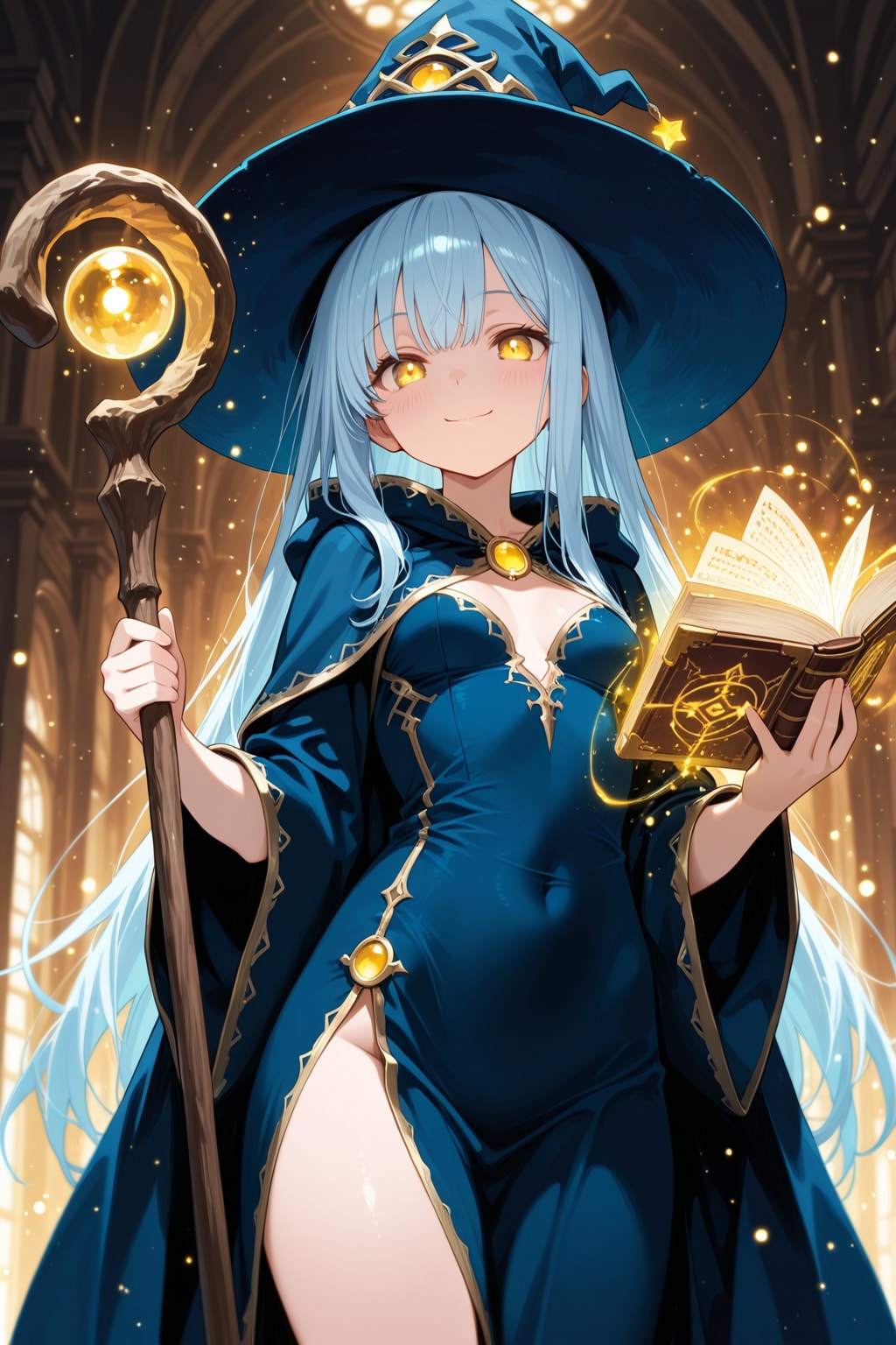 魔法使いの女の子（オリキャラ試作中）
